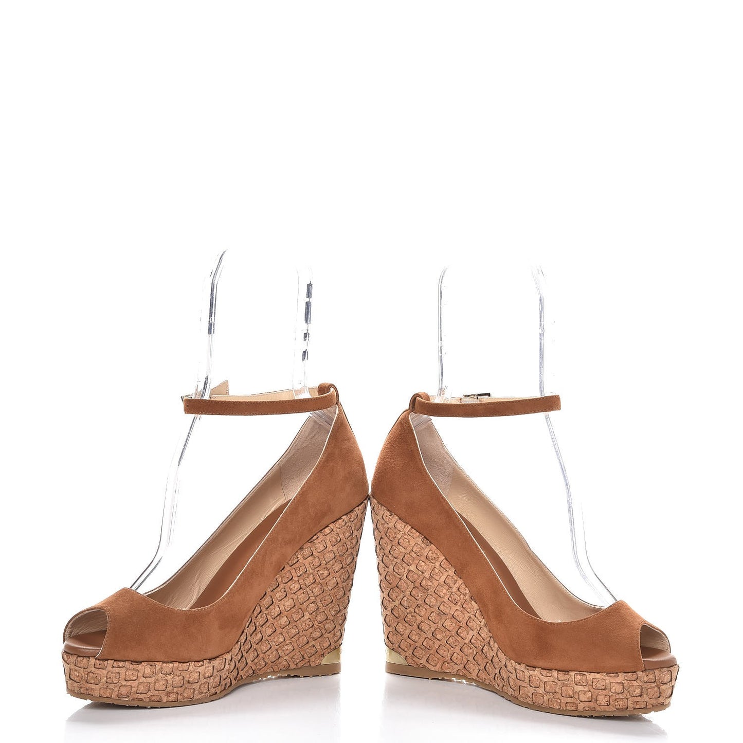 Suede Cork Pacific 120 Wedge Sandals 39 Canyon