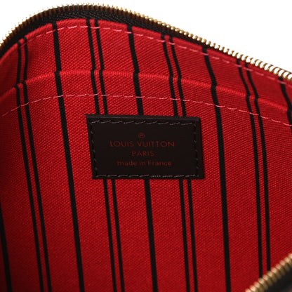 Louis Vuitton Damier Ebene Neverfull MM GM Pochette 5 of 8