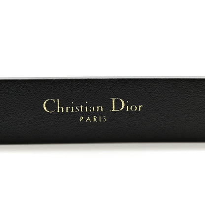 Christian Dior Calfskin Saddle Belt 95 38 Black 3 of 7
