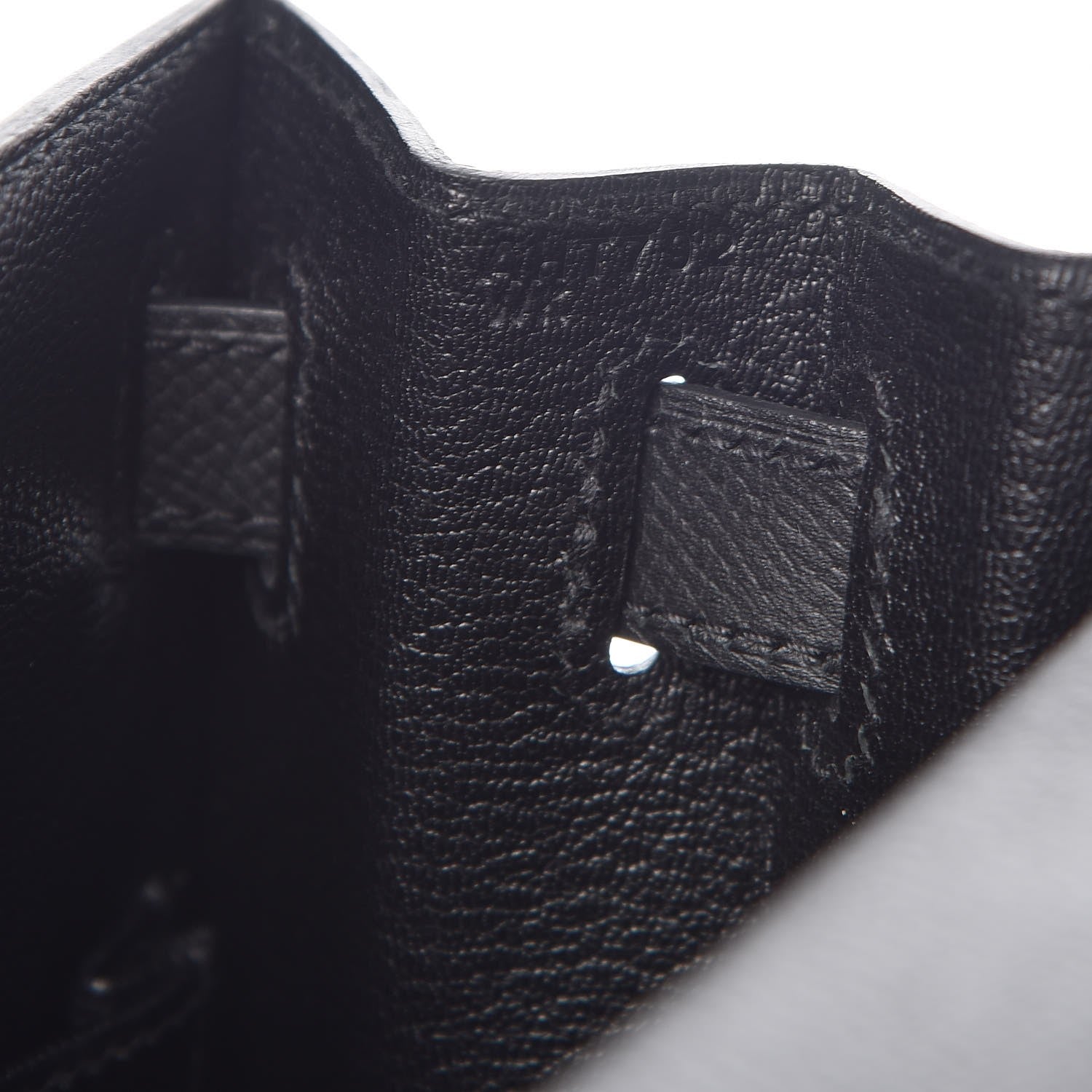 Hermes Epsom Kelly Sellier 28 Black 8 of 9