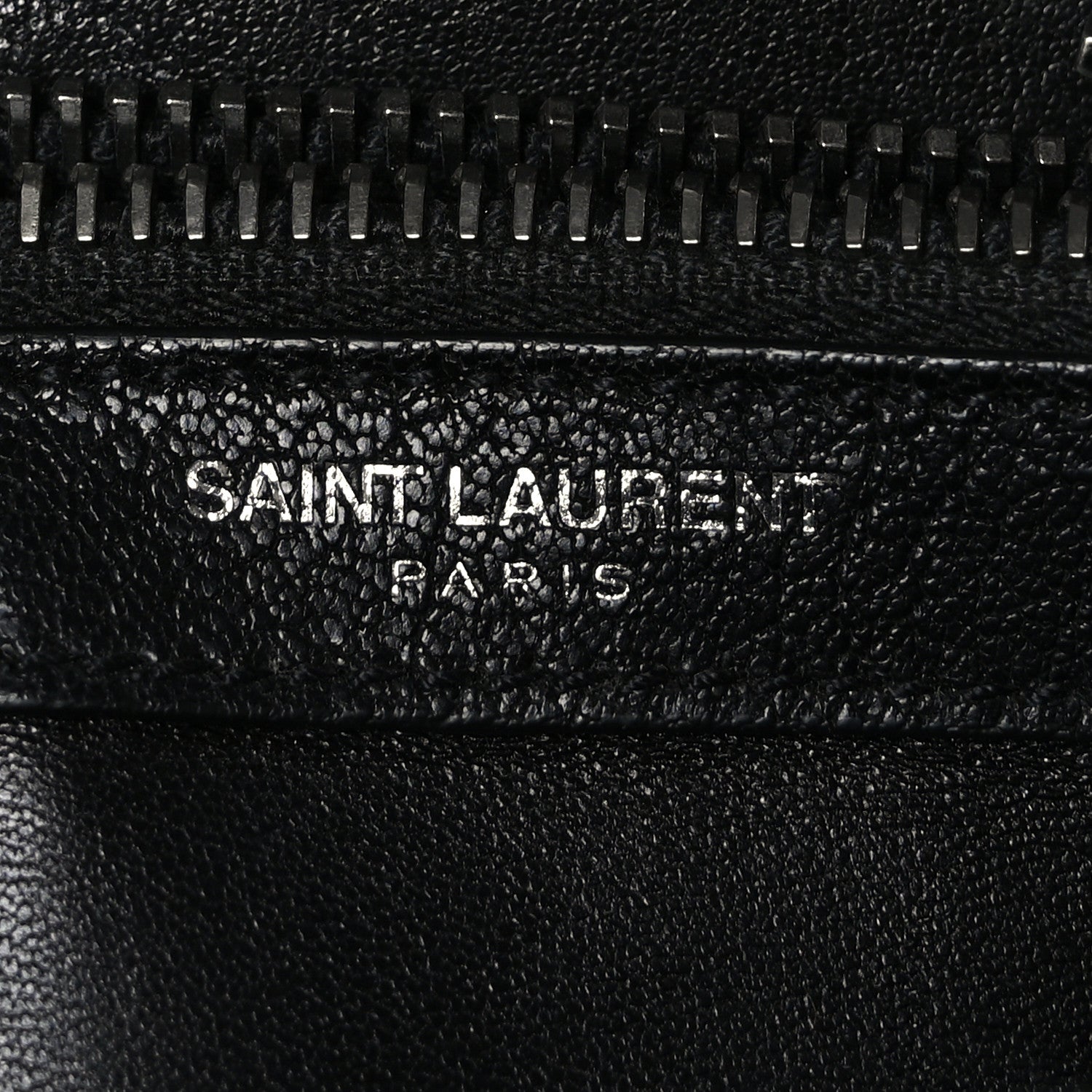 Saint Laurent Sheepskin Matelasse Chevron Monogram Medium College Bag Black 7 of 9