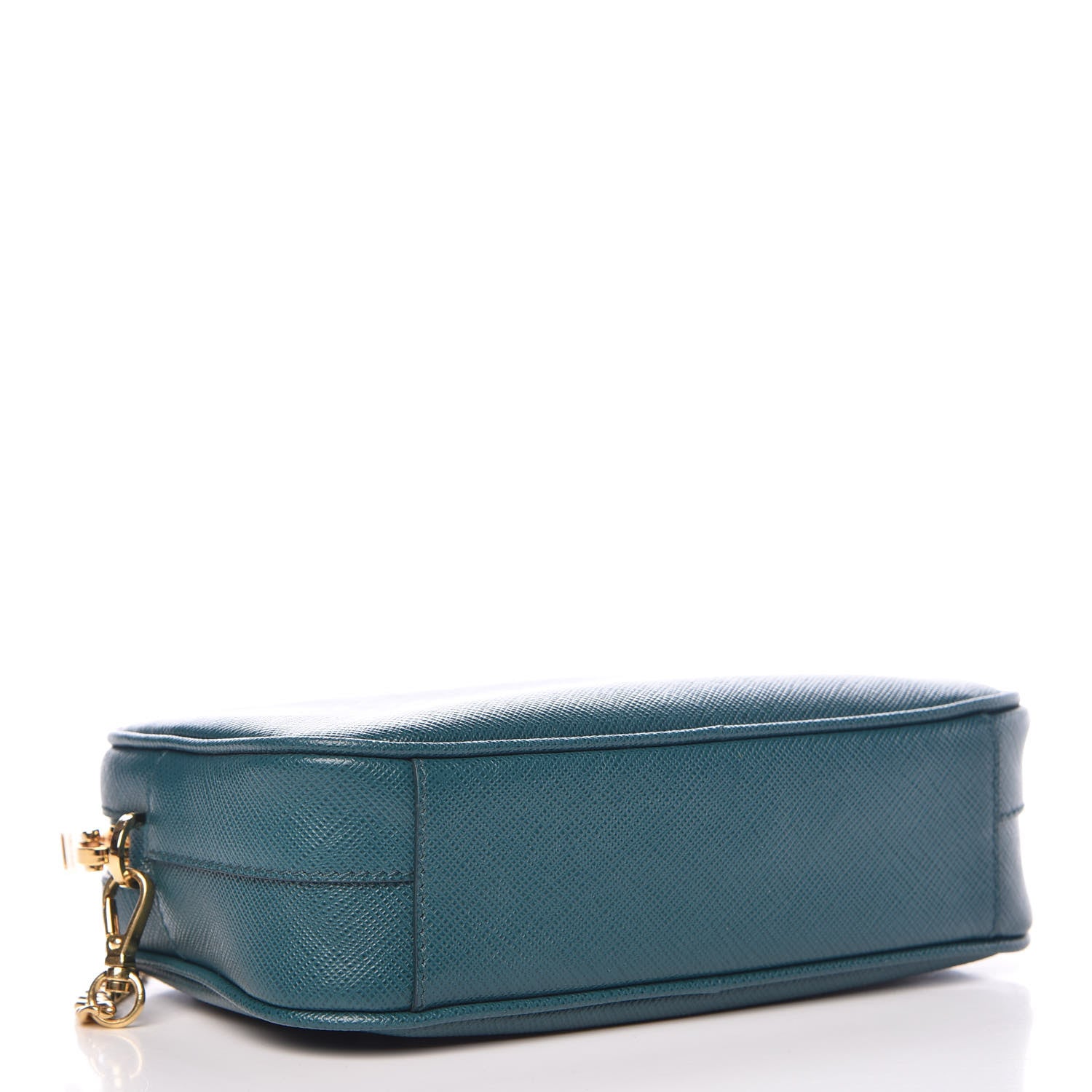 Prada Saffiano Mini Camera Crossbody Bag Ottanio 5 of 9