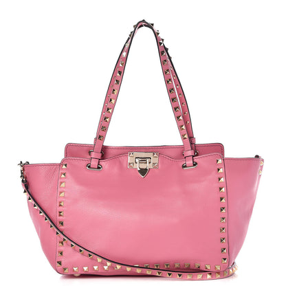 Valentino Garavani Vitello Small Rockstud Tote Ninphea 1 of 11
