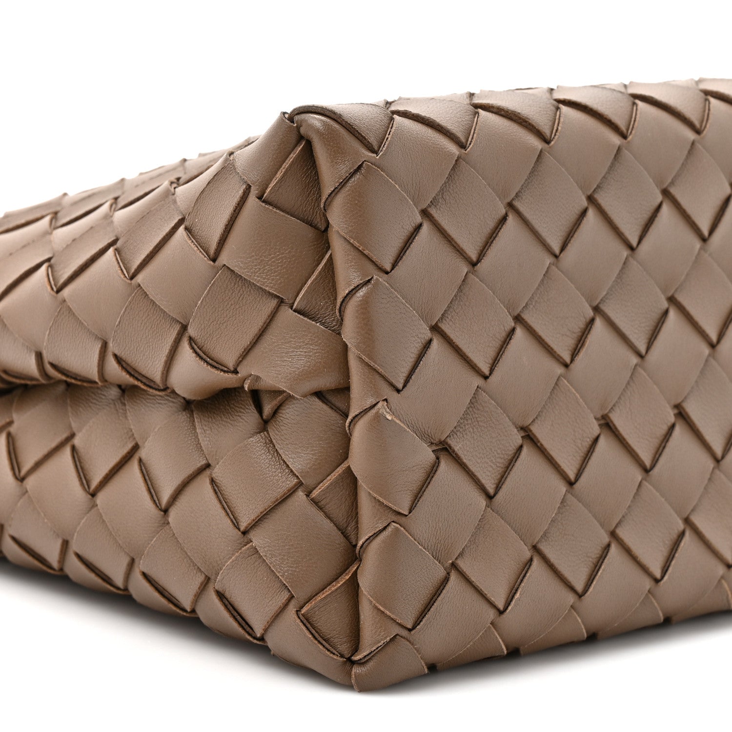 Bottega Veneta Nappa Intrecciato Small Andiamo Shoulder Bag Pinecone 9 of 13