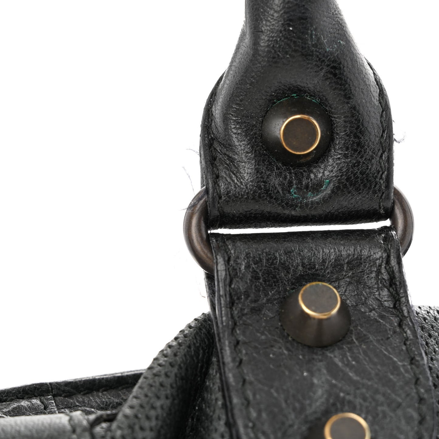 Agneau Perforated Classic Hardware City Black