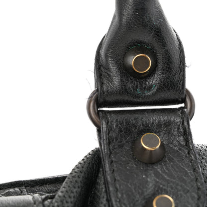 Balenciaga Agneau Perforated Classic Hardware City Black 17 of 23