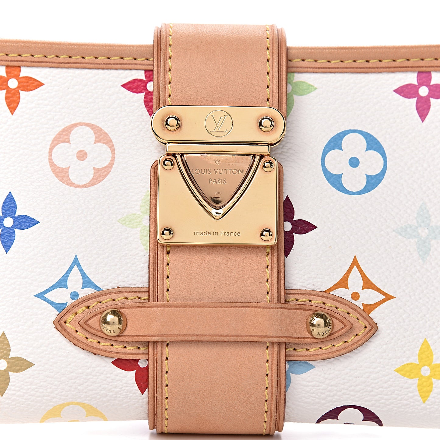 Monogram Multicolor Shirley White