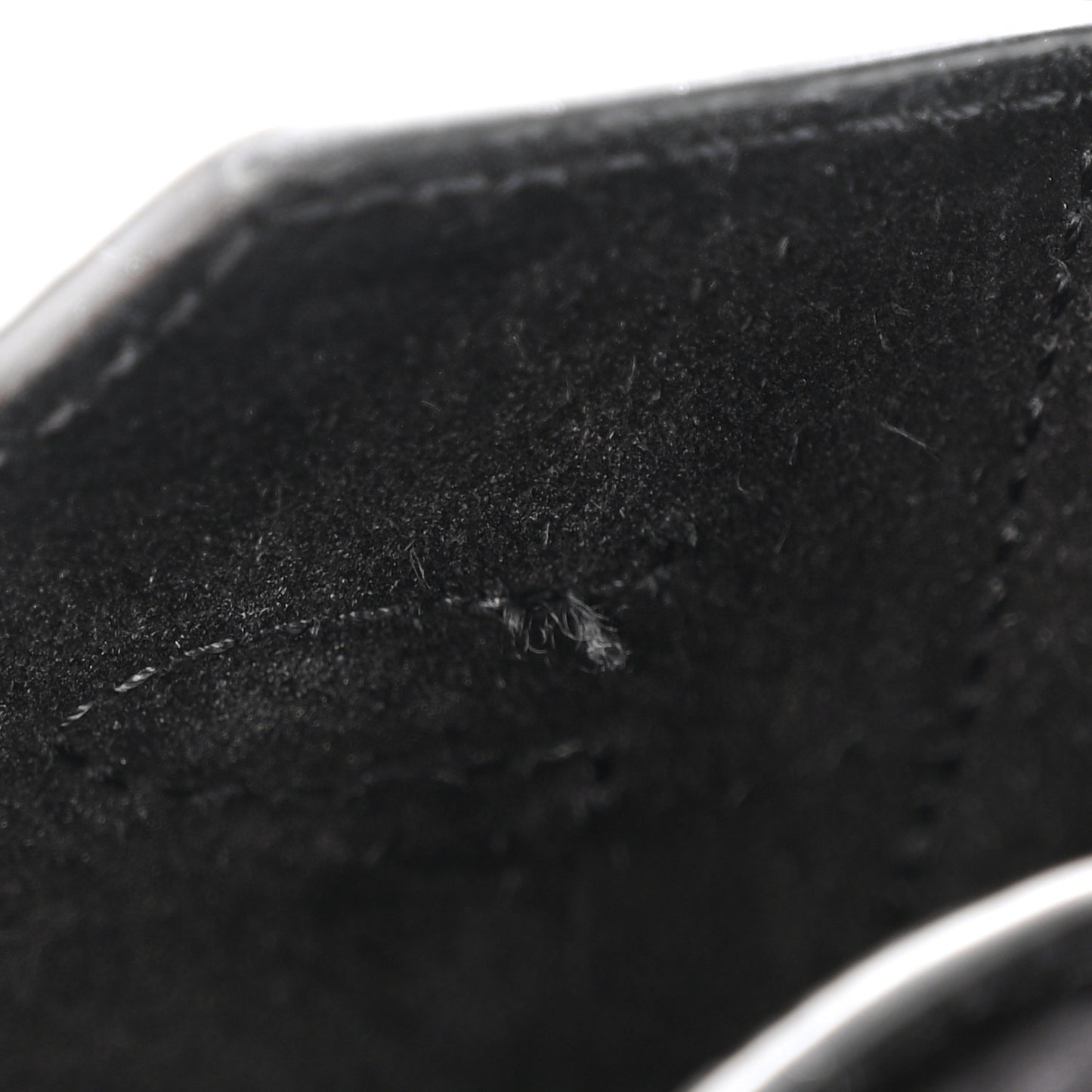 Small Classic Grain Calfskin Small Amberley Satchel Black