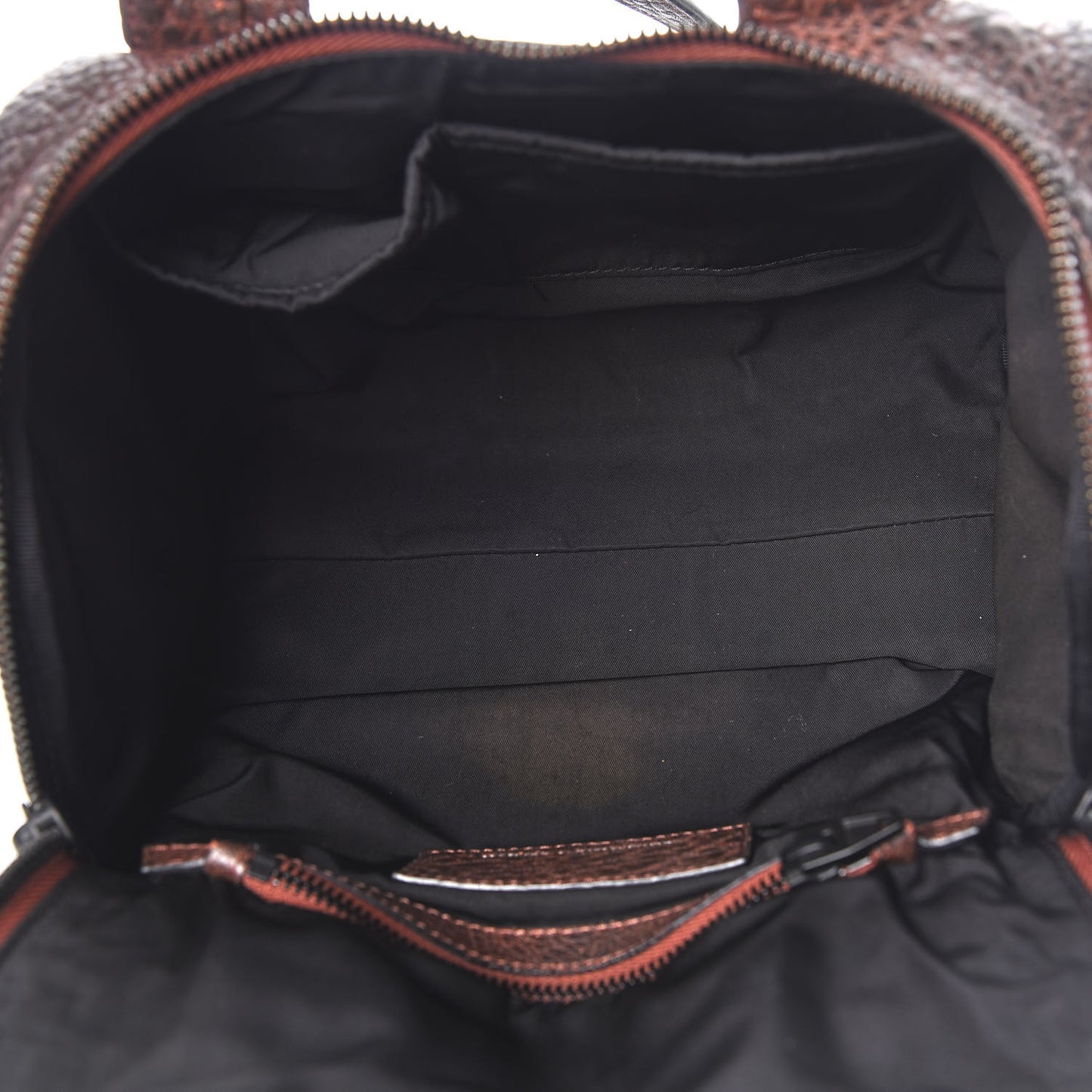 Pebbled Lambskin Rockie Brown Matte Black Hardware