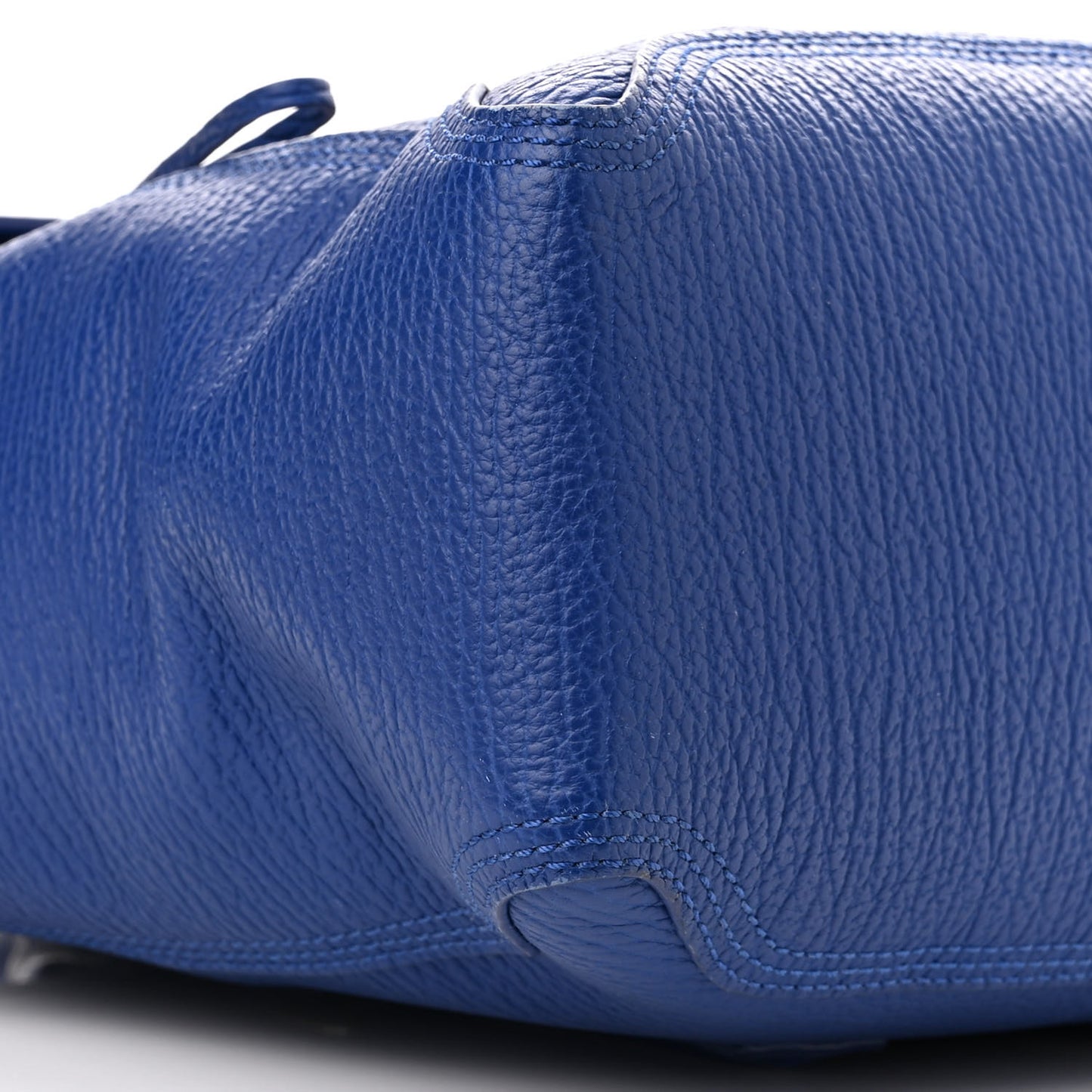 Textured Calfskin Medium Pashli Satchel Cobalt