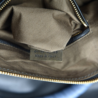 Chloe Calfskin Marcie Small Bi-Color Satchel Black 6 of 9