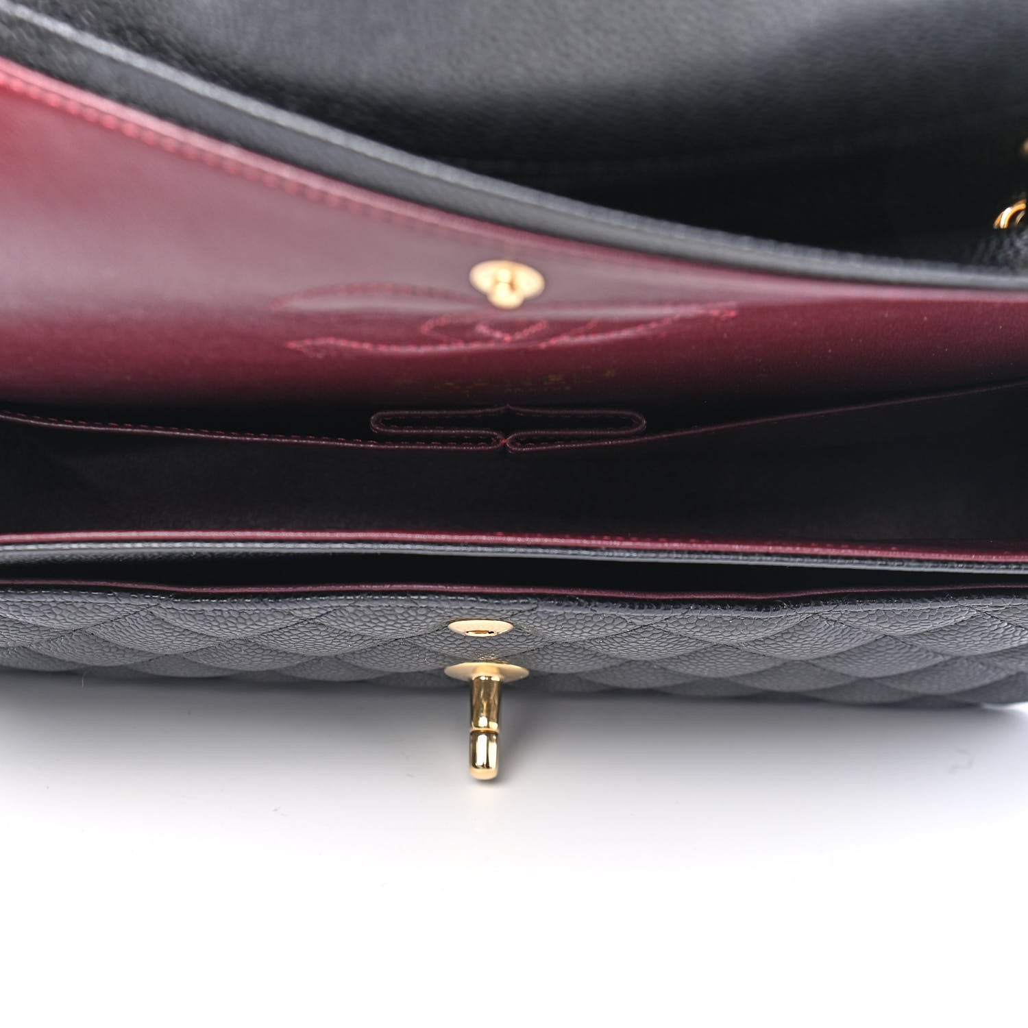 Chanel Caviar Quilted Medium Double Flap Black 5 of 8