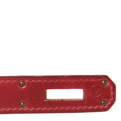 Hermes Box Kelly Sellier 32 Rouge Vif 26 of 35