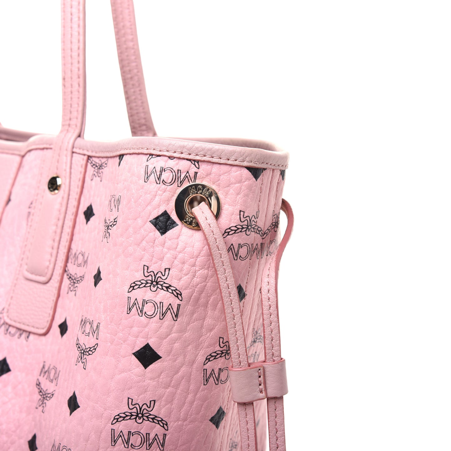 Visetos Medium Liz Reversible Shopper Tote Soft Pink