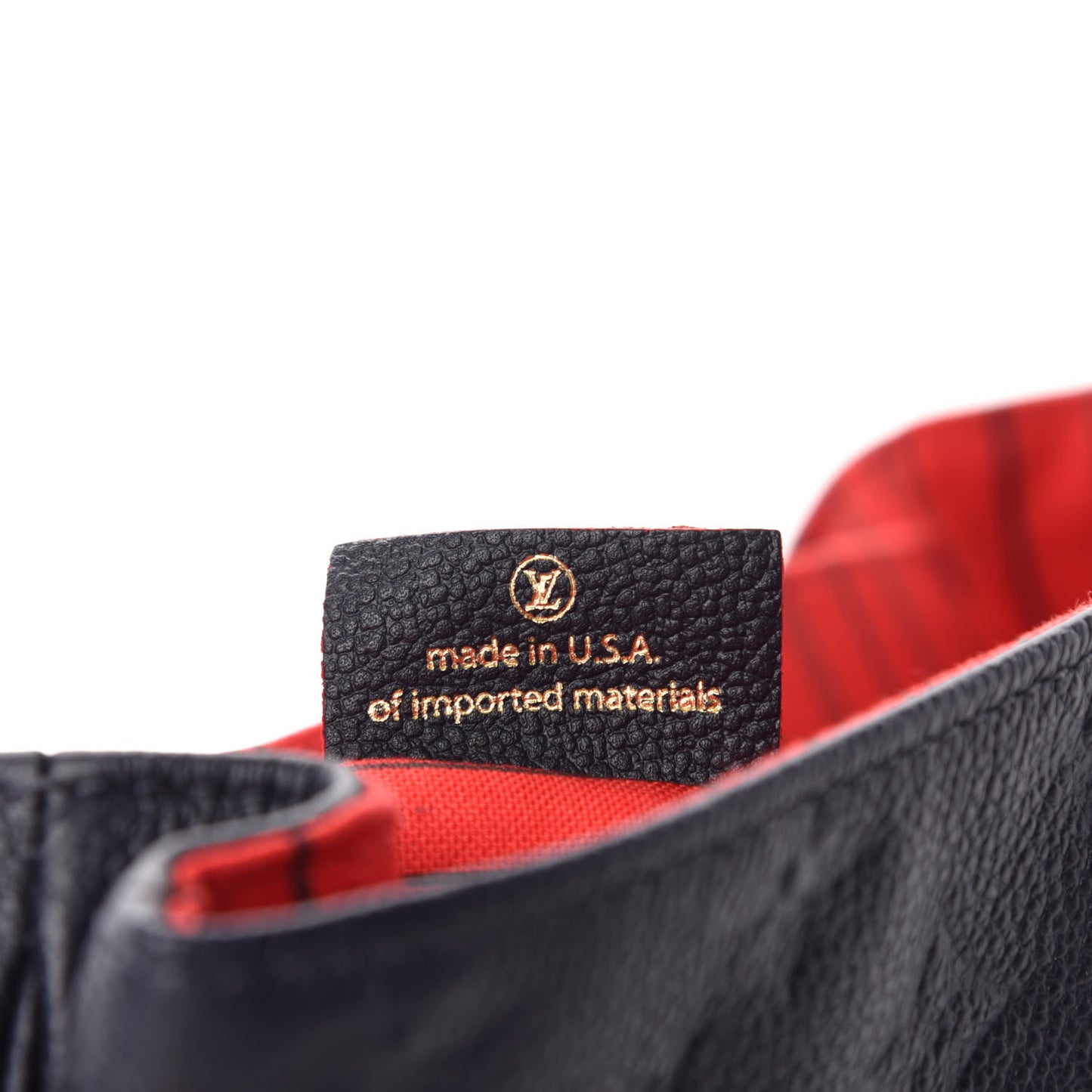 Empreinte Pochette Metis Marine Rouge