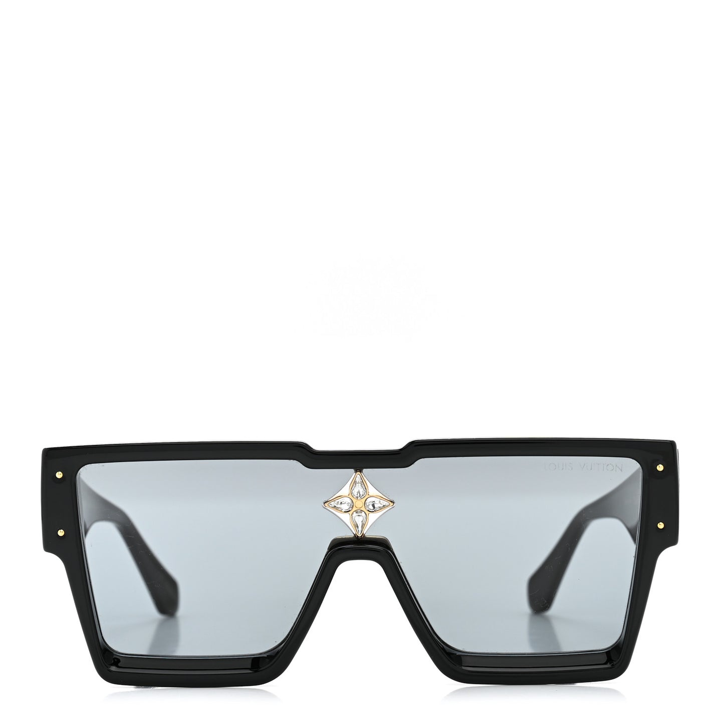 Acetate Swarovski Crystal Cyclone Sunglasses Z1578W Black