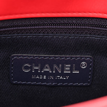 Chanel Aged Calfskin Quilted Express Zip Around Flap Red 5 of 10