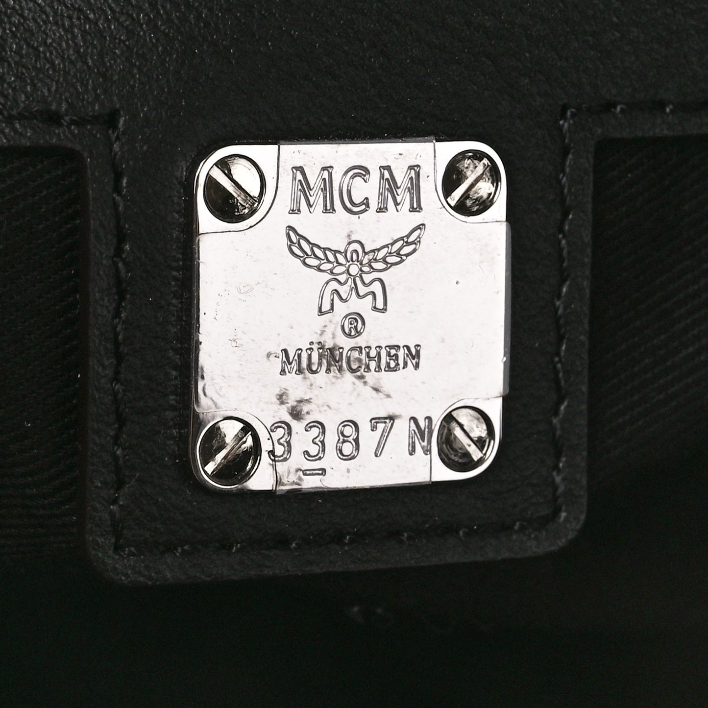 Calfskin Ottomar Monogram Essential Boston Bag Black