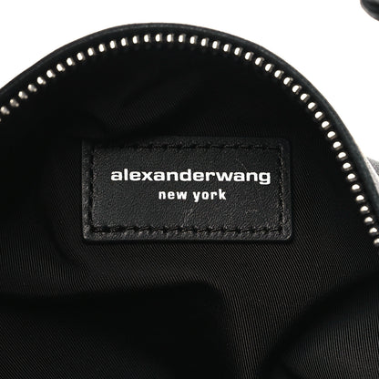 Alexander Wang Lambskin Mini Scrunchie Bag Black 6 of 9