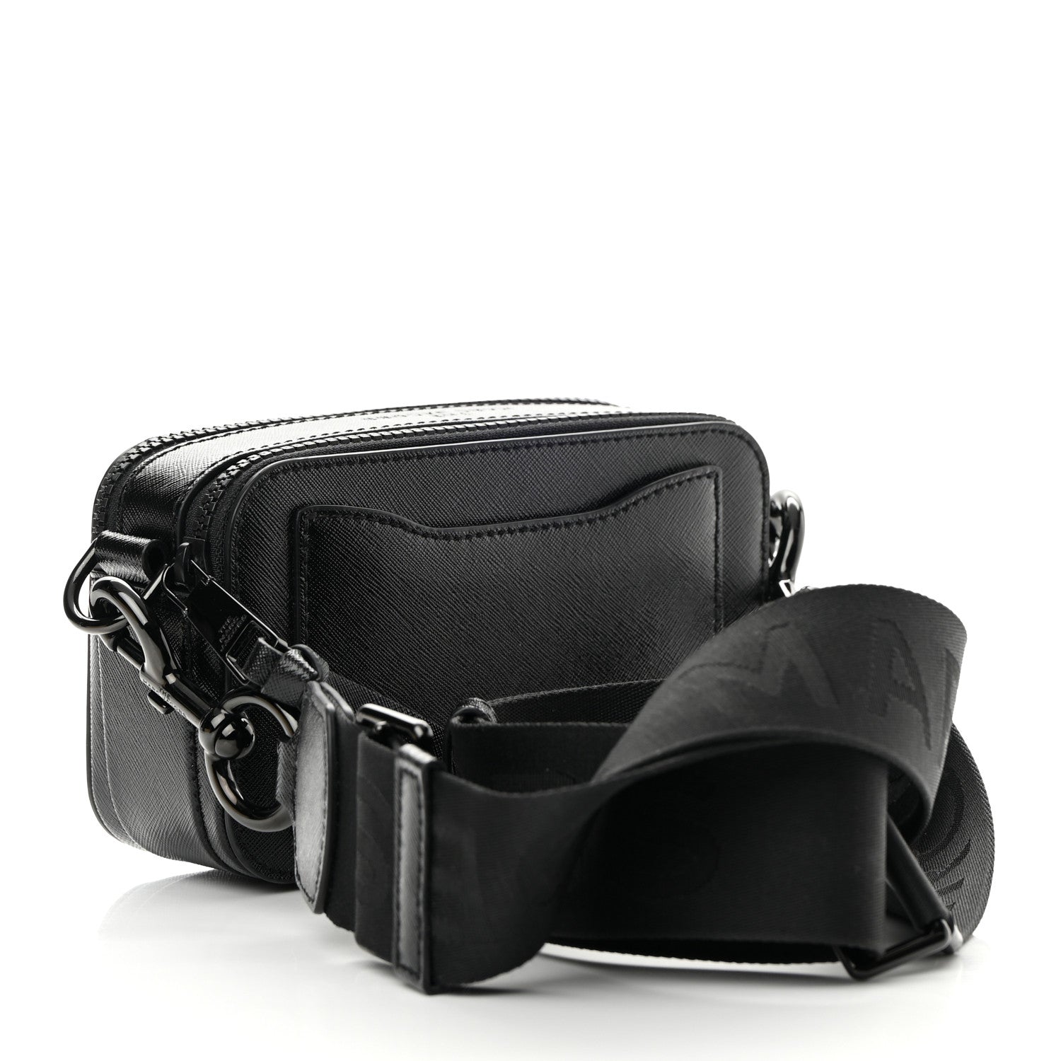 Marc Jacobs Saffiano Snapshot Camera Bag Black 3 of 12