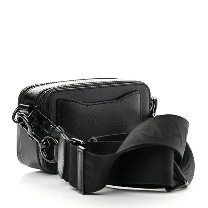 Marc Jacobs Saffiano Snapshot Camera Bag Black 3 of 12