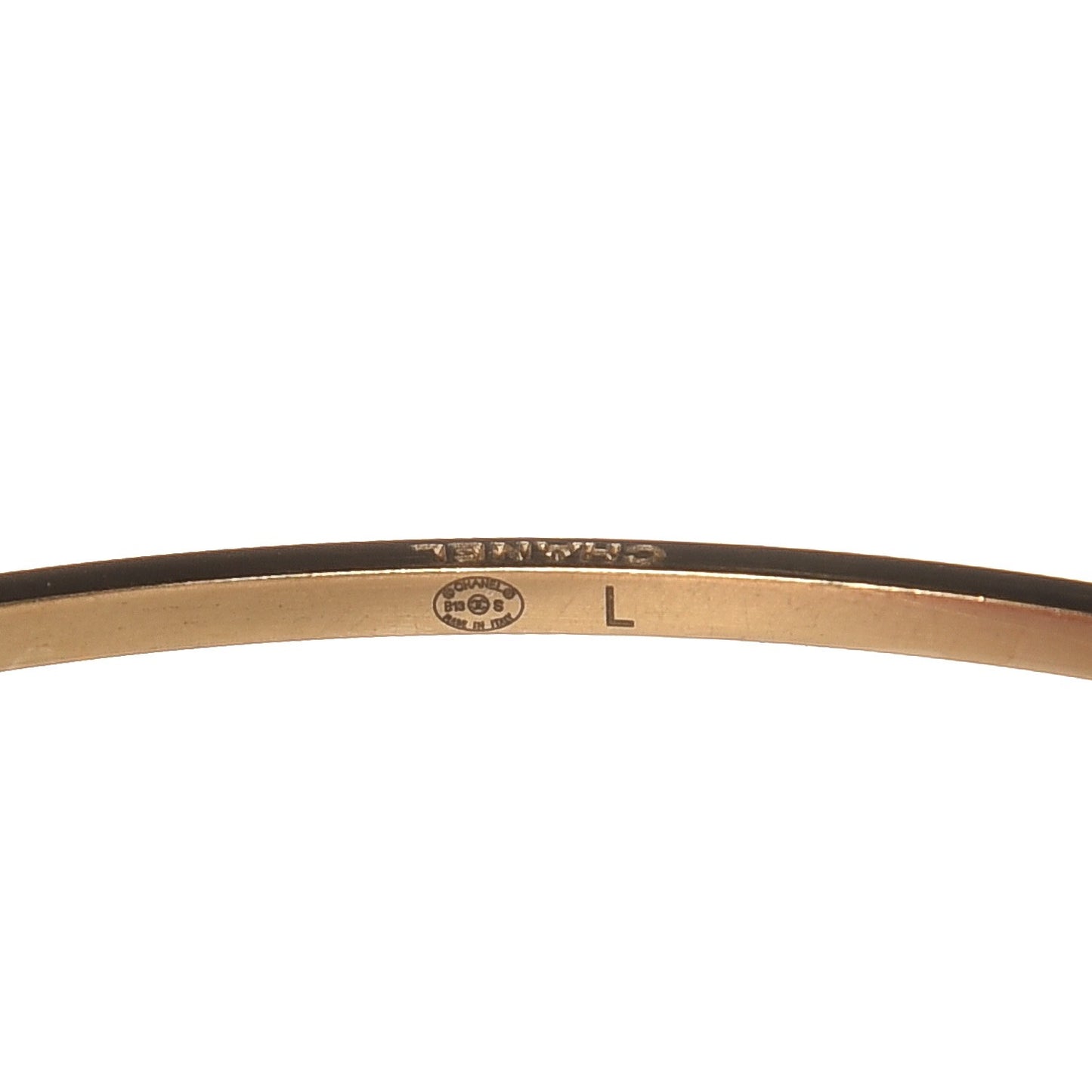Pearl Large Bangle Gold