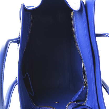 Celine Smooth Calfskin Micro Luggage Royal Blue 5 of 9