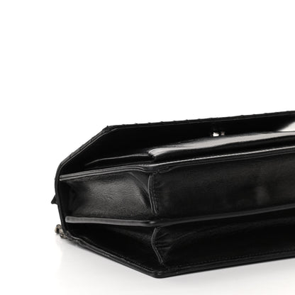 Saint Laurent Lambskin Mixed Quilted Medium Monogram Sunset Black 7 of 8