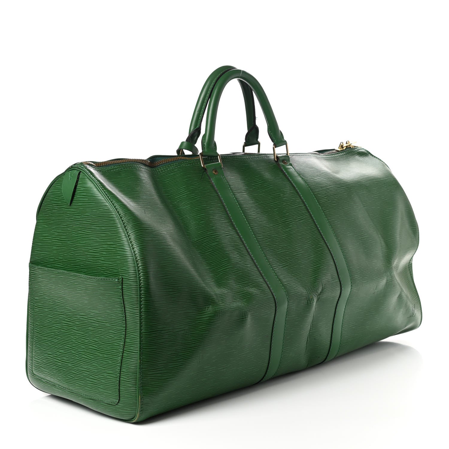 Louis Vuitton Epi Keepall 55 Borneo 2 of 24