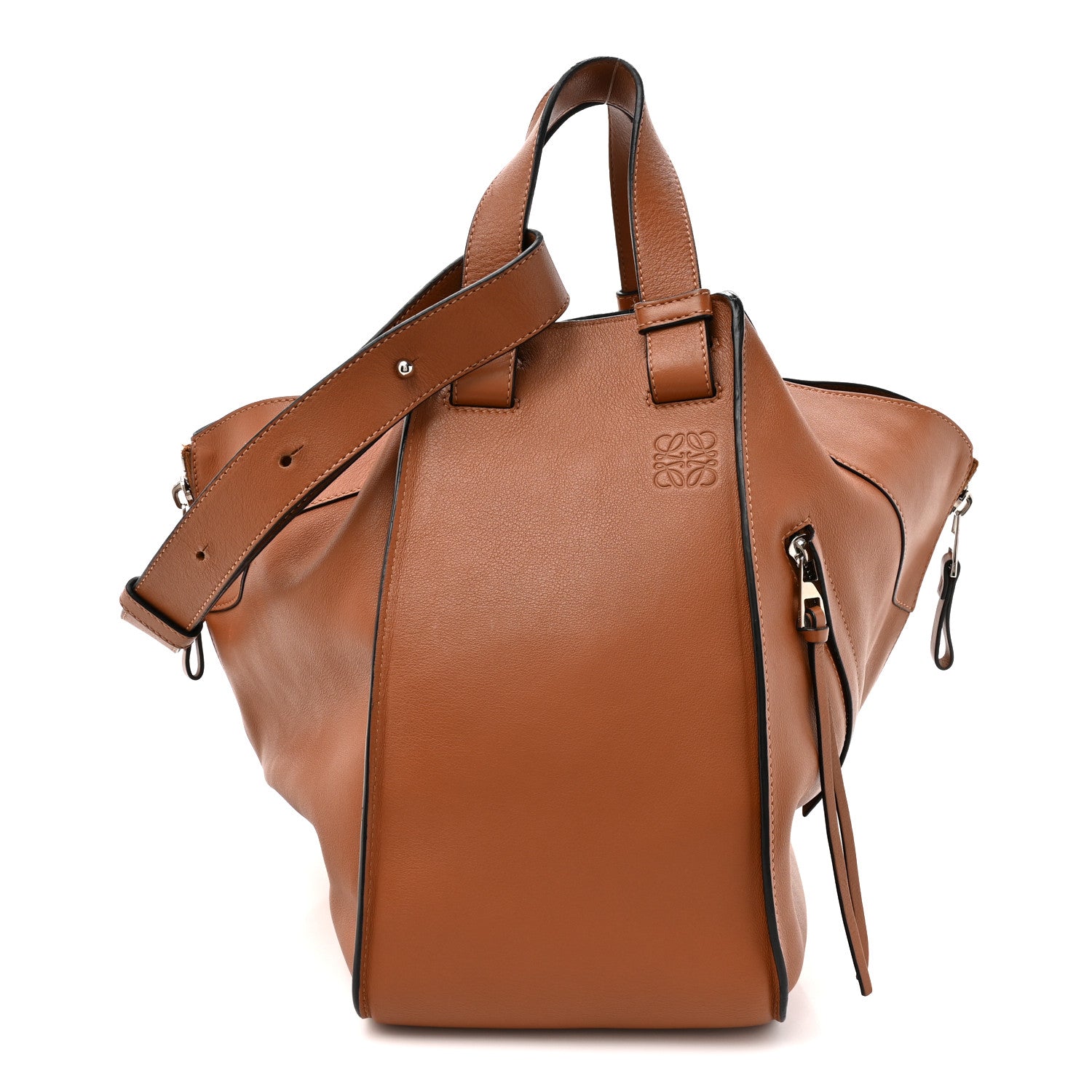 Loewe Grained Calfskin Medium Hammock Shoulder Bag Tan 1 of 13