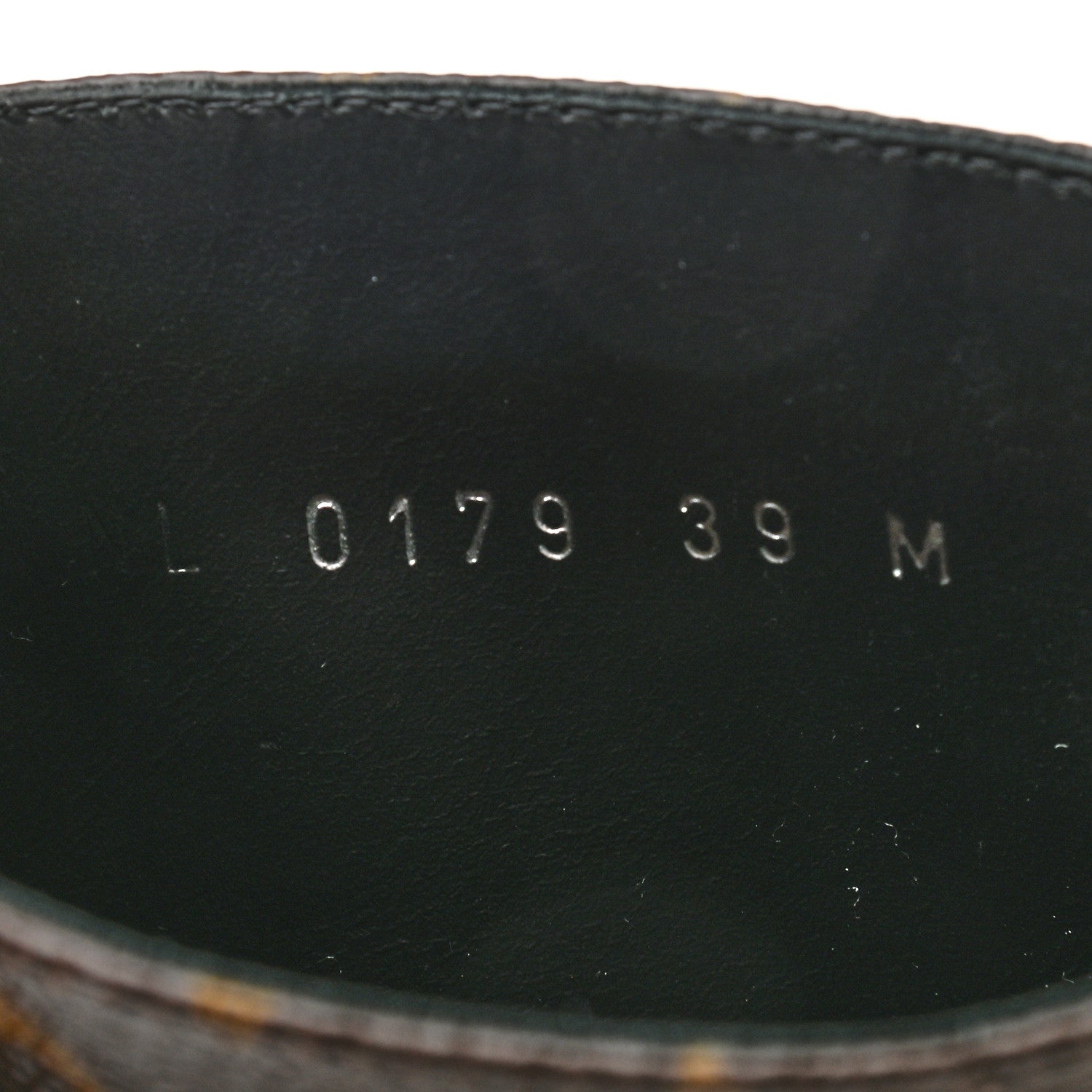 Louis Vuitton Calfskin Wonderland Ranger Boots 39 Black 8 of 8