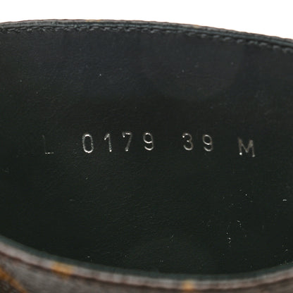 Louis Vuitton Calfskin Wonderland Ranger Boots 39 Black 8 of 8