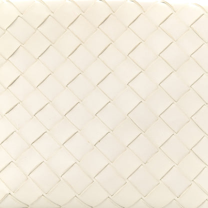 Bottega Veneta Nappa Intrecciato Tie Shoulder Bag White 7 of 9
