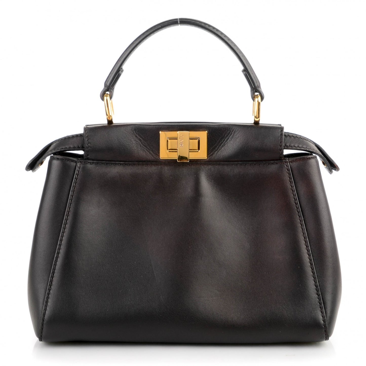 Nappa Mini Peekaboo Iconic Satchel Black