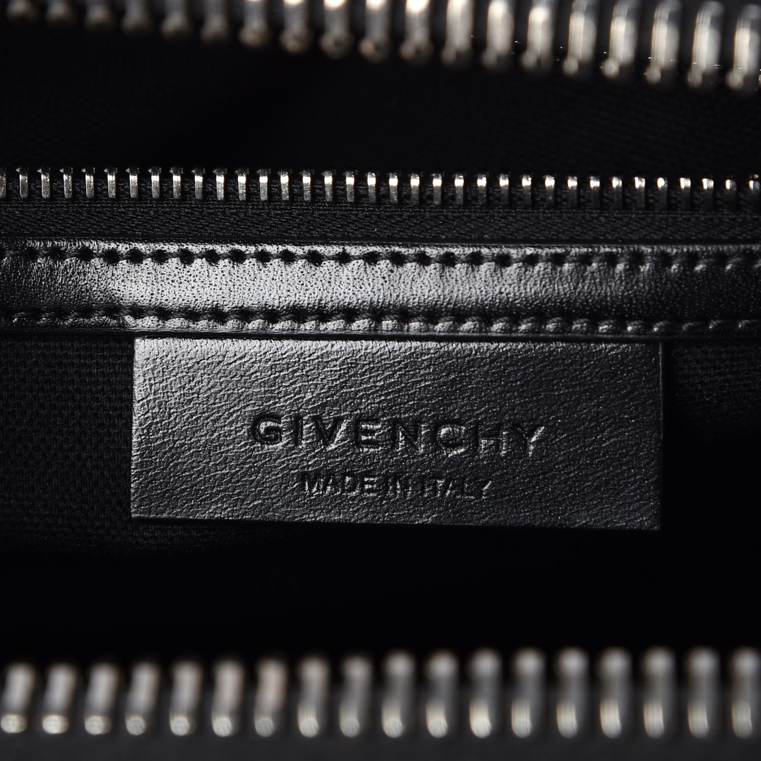 Givenchy Shiny Lord Calfskin Medium Antigona Black 7 of 9