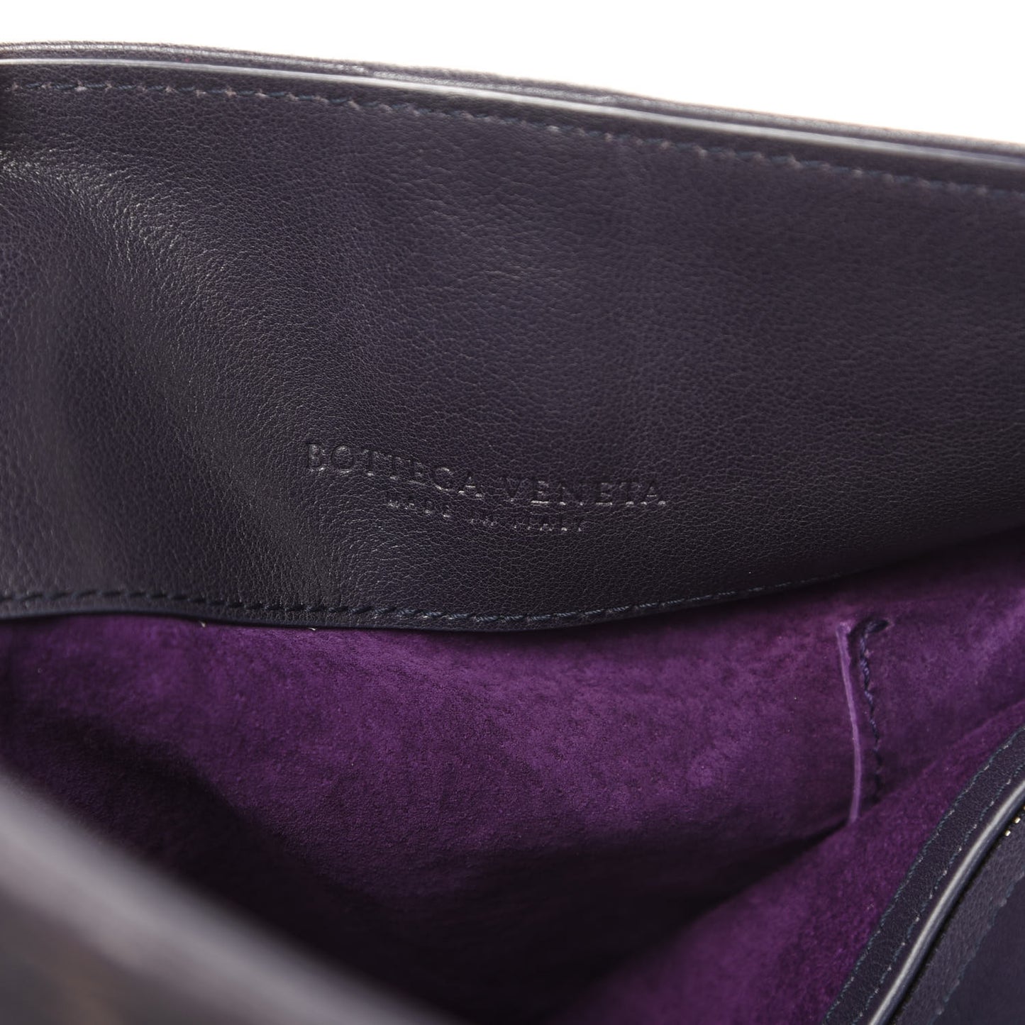 Intrecciato Large Plume Tote Ink
