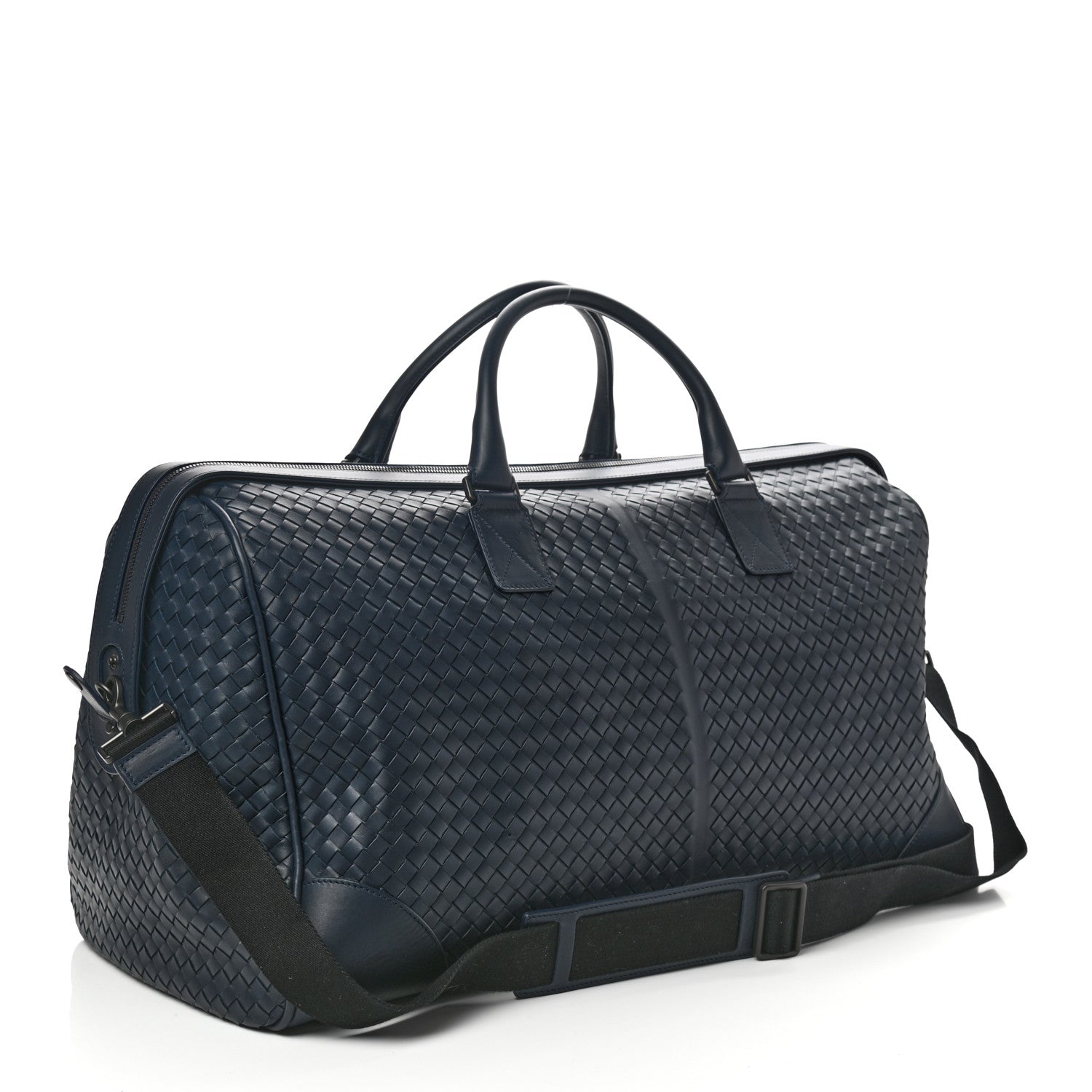 Bottega Veneta Nappa Intrecciato Large Duffel Denim 2 of 11