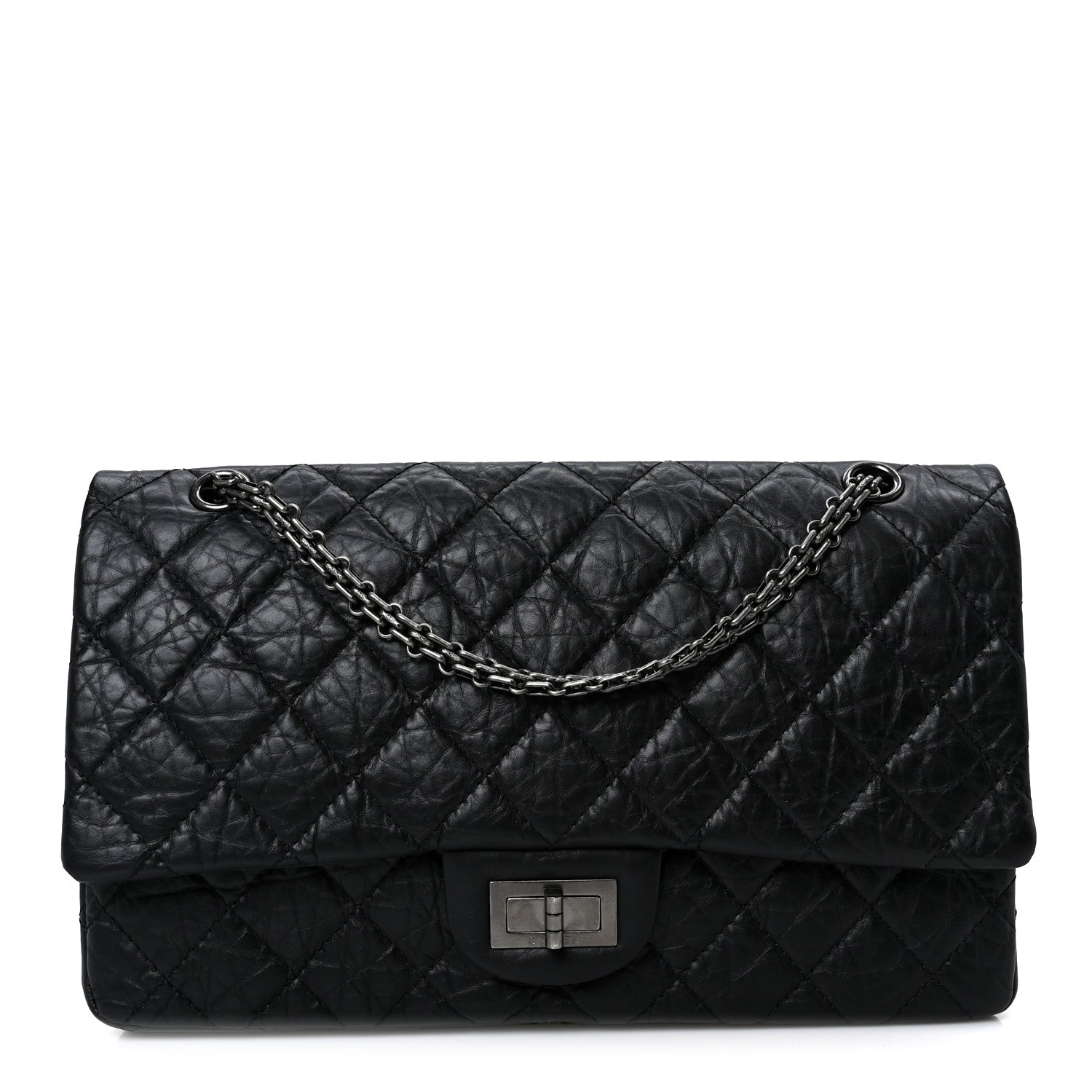 Chanel Aged Calfskin Quilted 2.55 Reissue 227 Flap Black 1 of 10