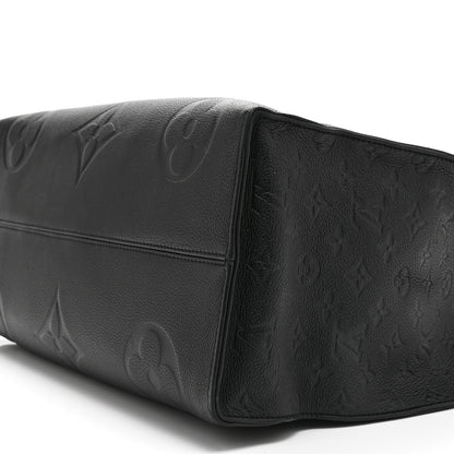 Louis Vuitton Empreinte Monogram Giant Onthego GM Black Black 10 of 10