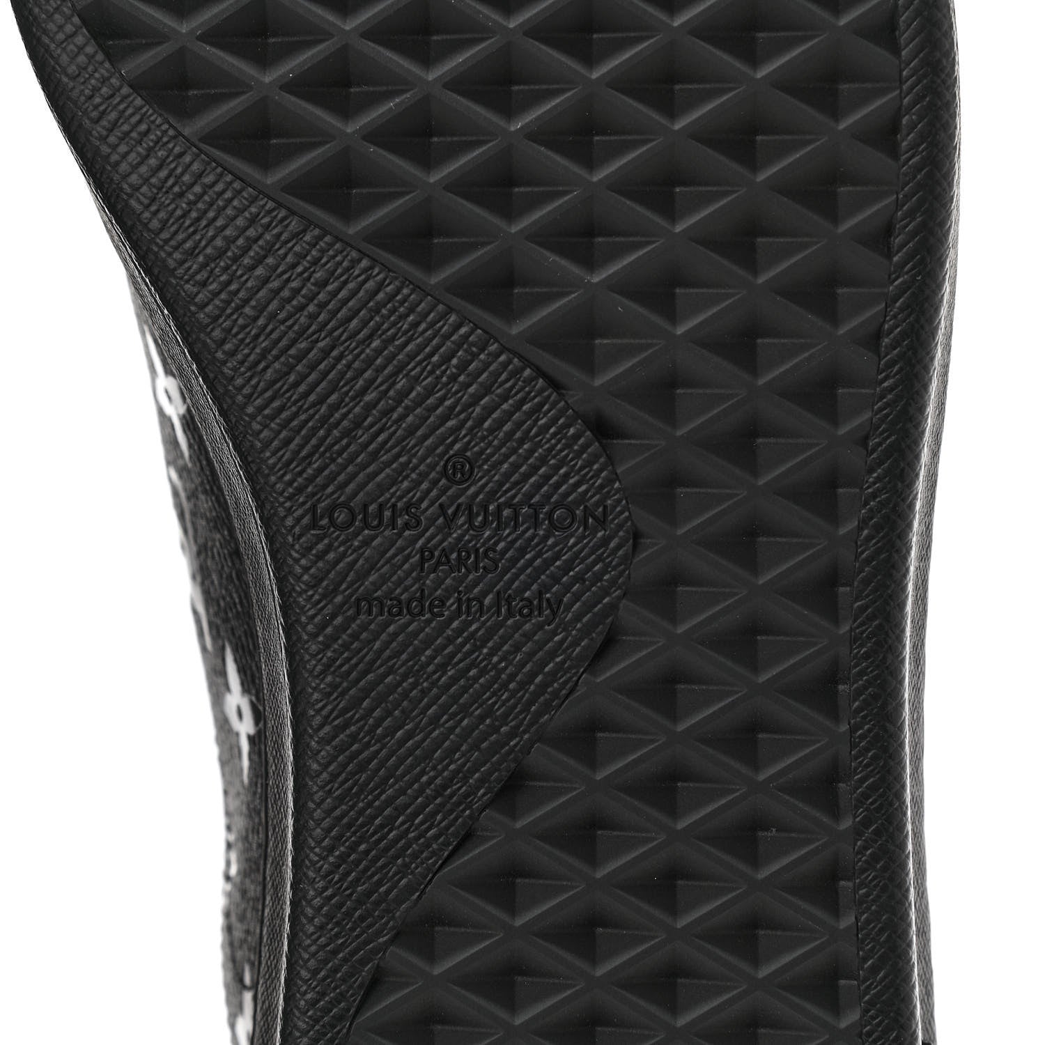Louis Vuitton Monogram Sneakers 9.5 Black 6 of 9