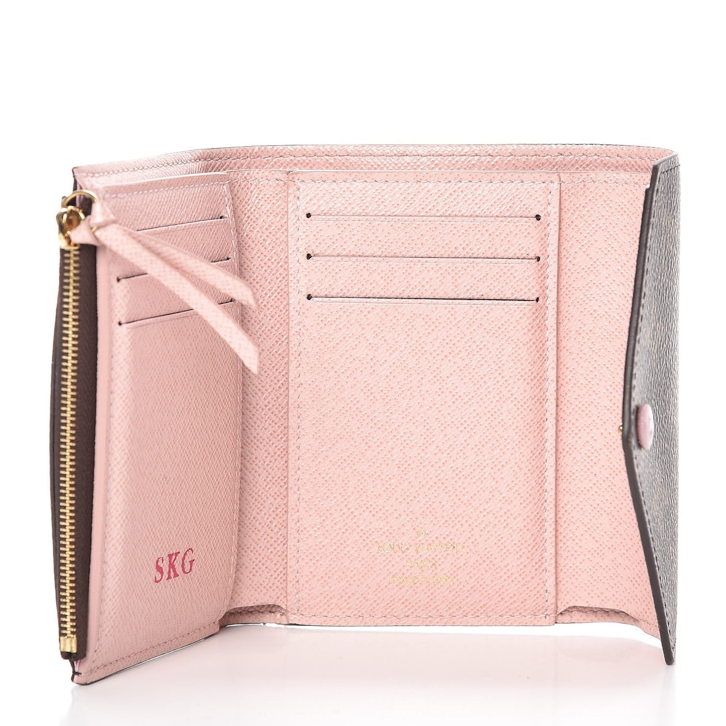 Monogram Victorine Wallet Rose Ballerine