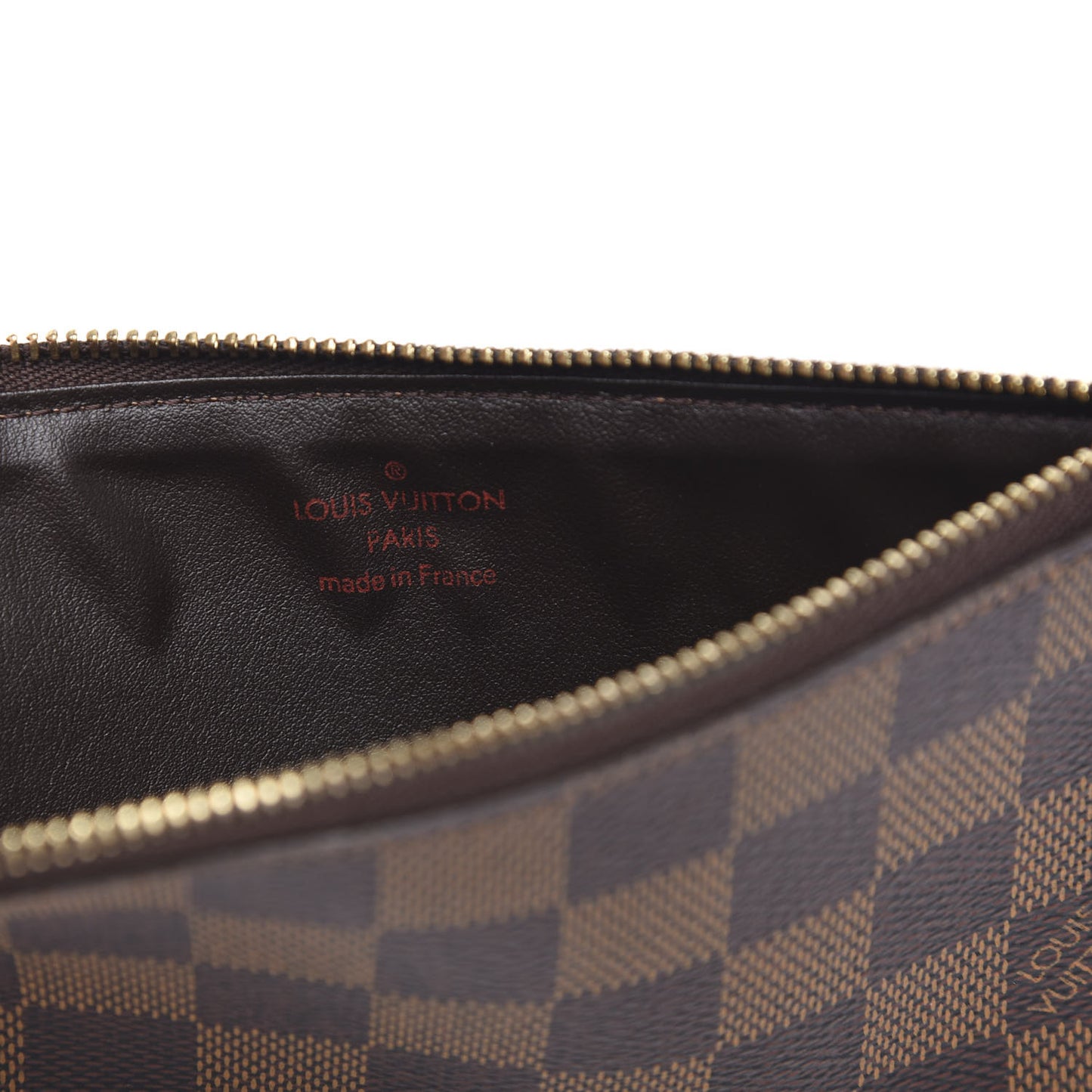 Damier Ebene Josephine Wallet Zippered Insert