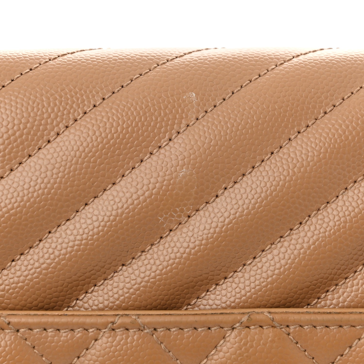 Saint Laurent Grain De Poudre Textured Mixed Matelasse Triquilt Large Monogram Satchel Cork 13 of 13