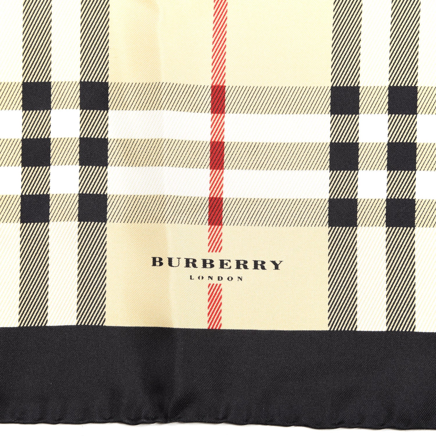 Burberry Silk House Check Scarf Beige 2 of 5