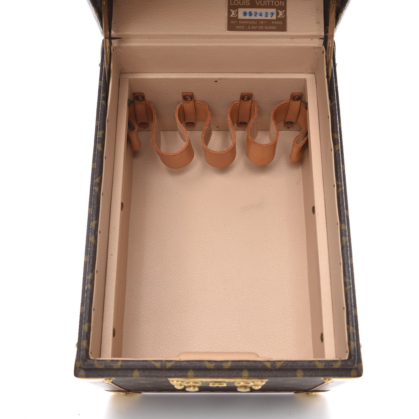 Monogram Boite Flacons Beauty Train Trunk Case