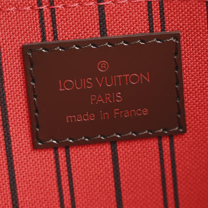 Louis Vuitton Damier Ebene Neverfull MM GM Pochette 6 of 8