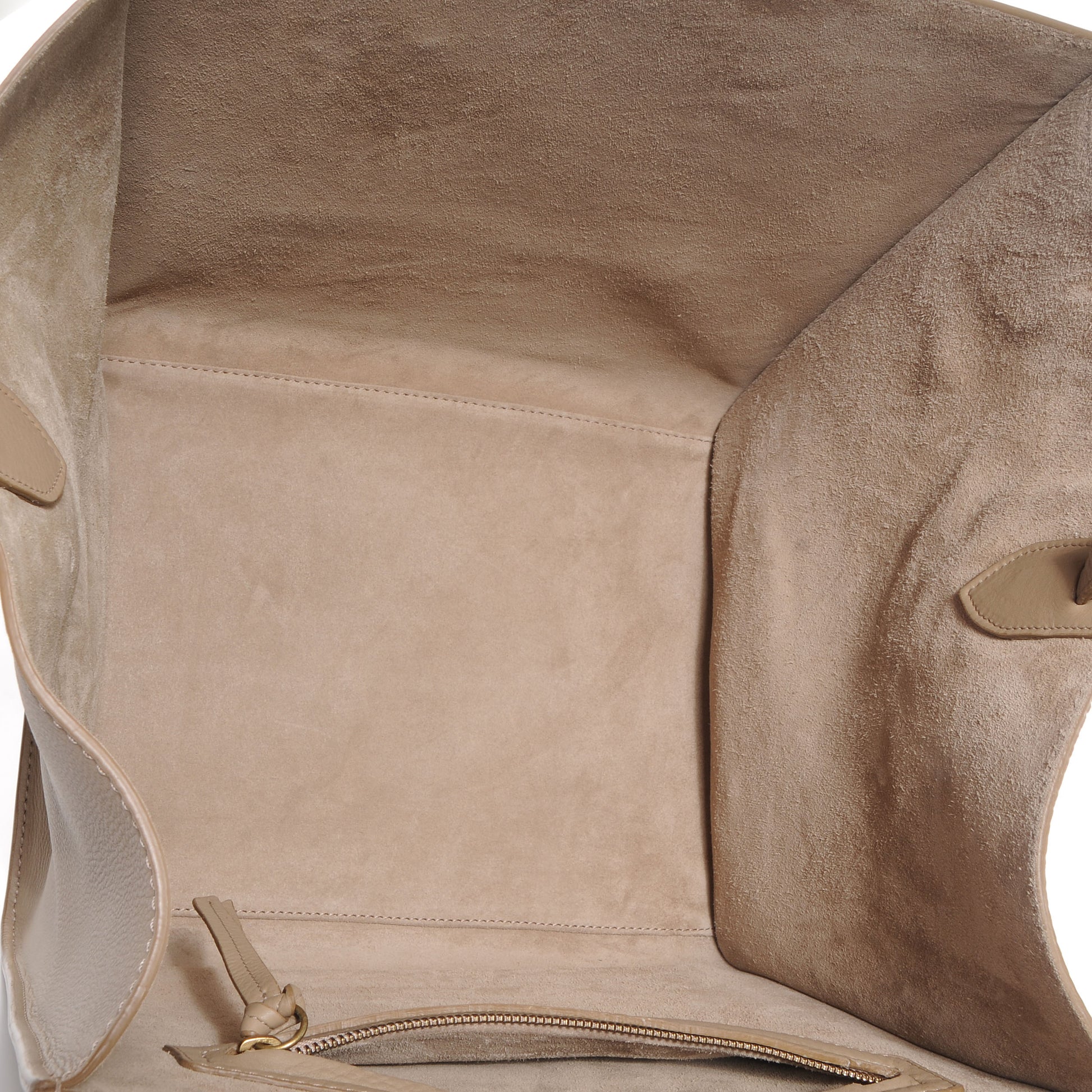 Celine Smooth Calfskin Medium Phantom Luggage Taupe 5 of 8
