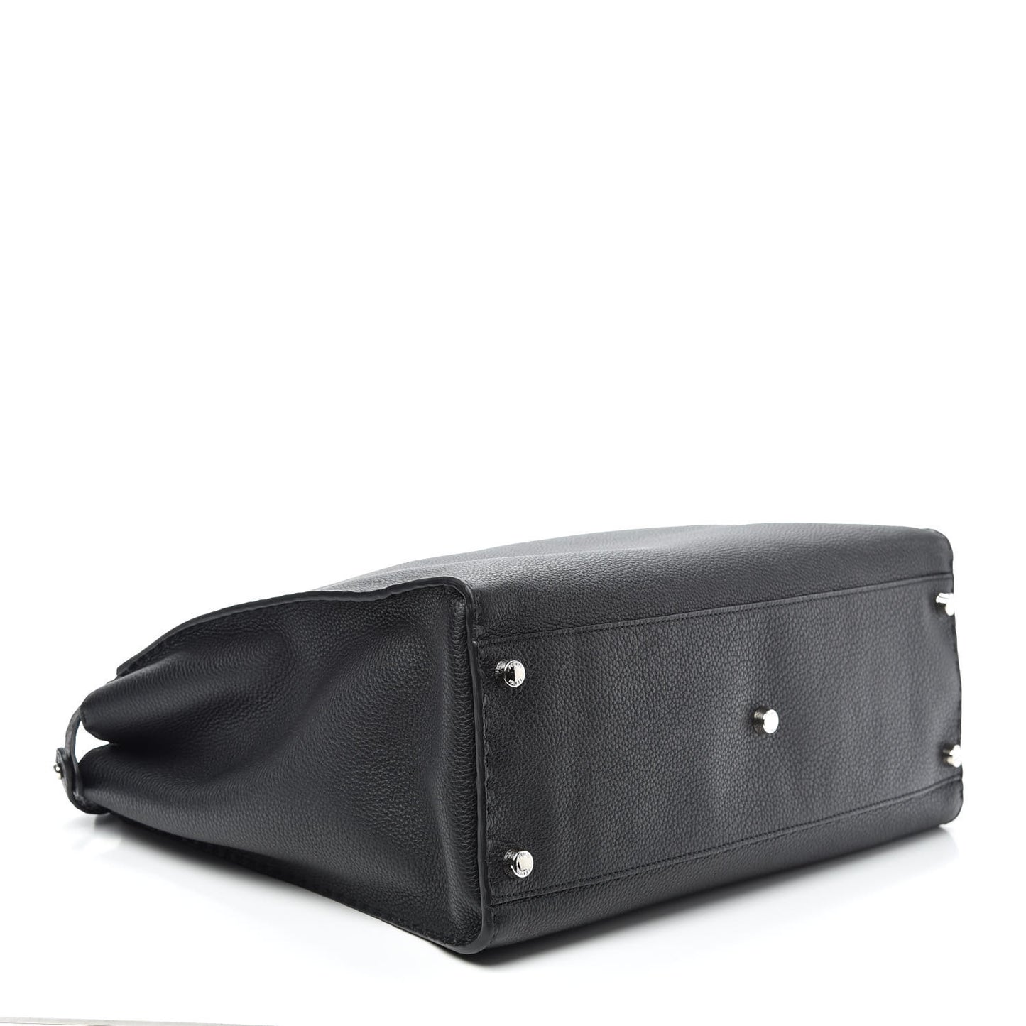 Cuoio Romano Selleria Monster Eyes Inlay Large Mens Peekaboo Iconic Essential Satchel Black Sunflower