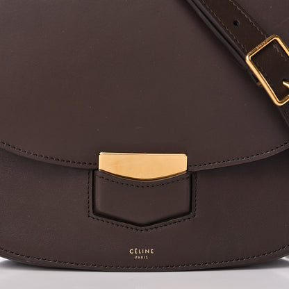 Celine Supersoft Calfskin Medium Trotteur Wood 9 of 18