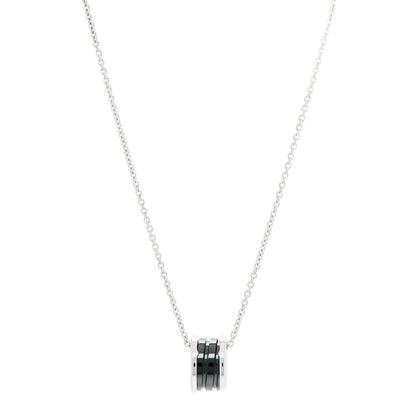 Bulgari Sterling Silver Ceramic Save The Children Pendant Necklace 1 of 8